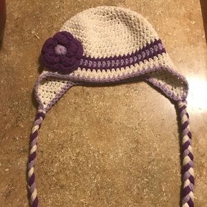 Hand-stitched baby hat
